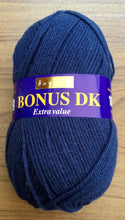 Load image into Gallery viewer, Sirdar Hayfield Bonus DK Kntting/Crochet Wool/Yarn 100g Value Acrylic (1 of 2)
