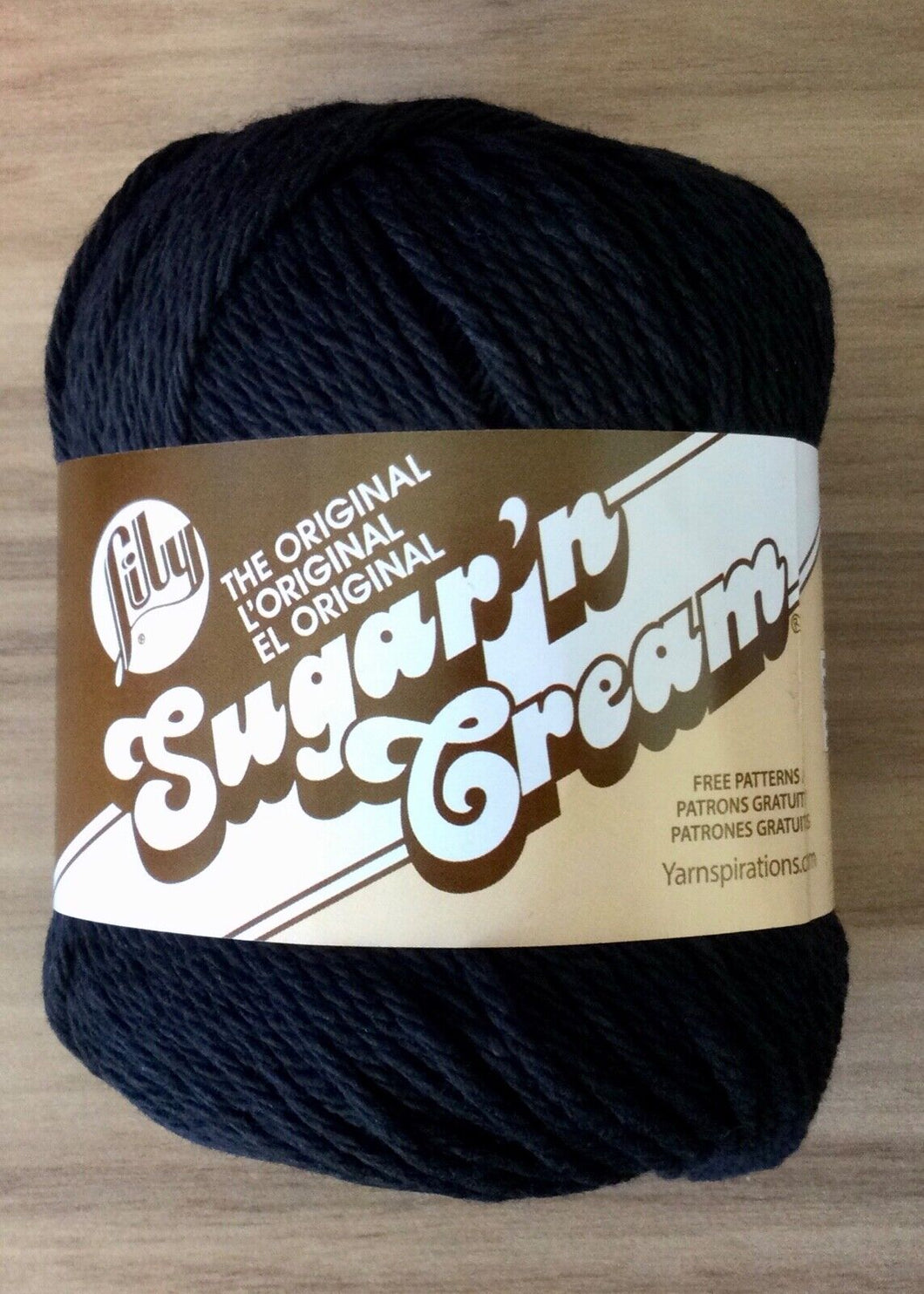 Lily - The Original Sugar ‘n Cream Cotton Knitting Wool / Yarn - Solids - 70.9g