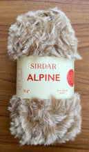 Load image into Gallery viewer, Sirdar Alpine Luxe Fur Effect Knitting Yarn Wool 50g
