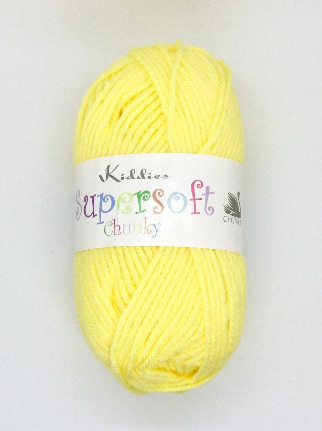 Cygnet Kiddies Supersoft Chunky Baby Yarn Knitting & Crochet Wool  - 100g 