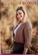Hayfield Super Chunky Knitting Pattern 10001 - Ladies Kimono Jacket  32-54 ins