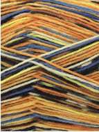 King Cole Zig Zag 4 Ply Knitting Crochet Sock Yarn  Wool 100g Ball Gingersnap