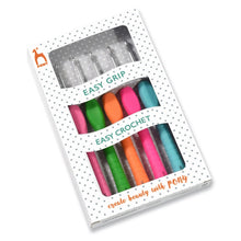 Load image into Gallery viewer, Pony Crochet Hook Set: Easy Grip: Polka Dot: Set of 5: 2-4mm
