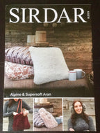 Sirdar knitting pattern 8205 - Accessories in Alpine and Supersoft Aran