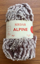 Load image into Gallery viewer, Sirdar Alpine Luxe Fur Effect Knitting Yarn Wool 50g
