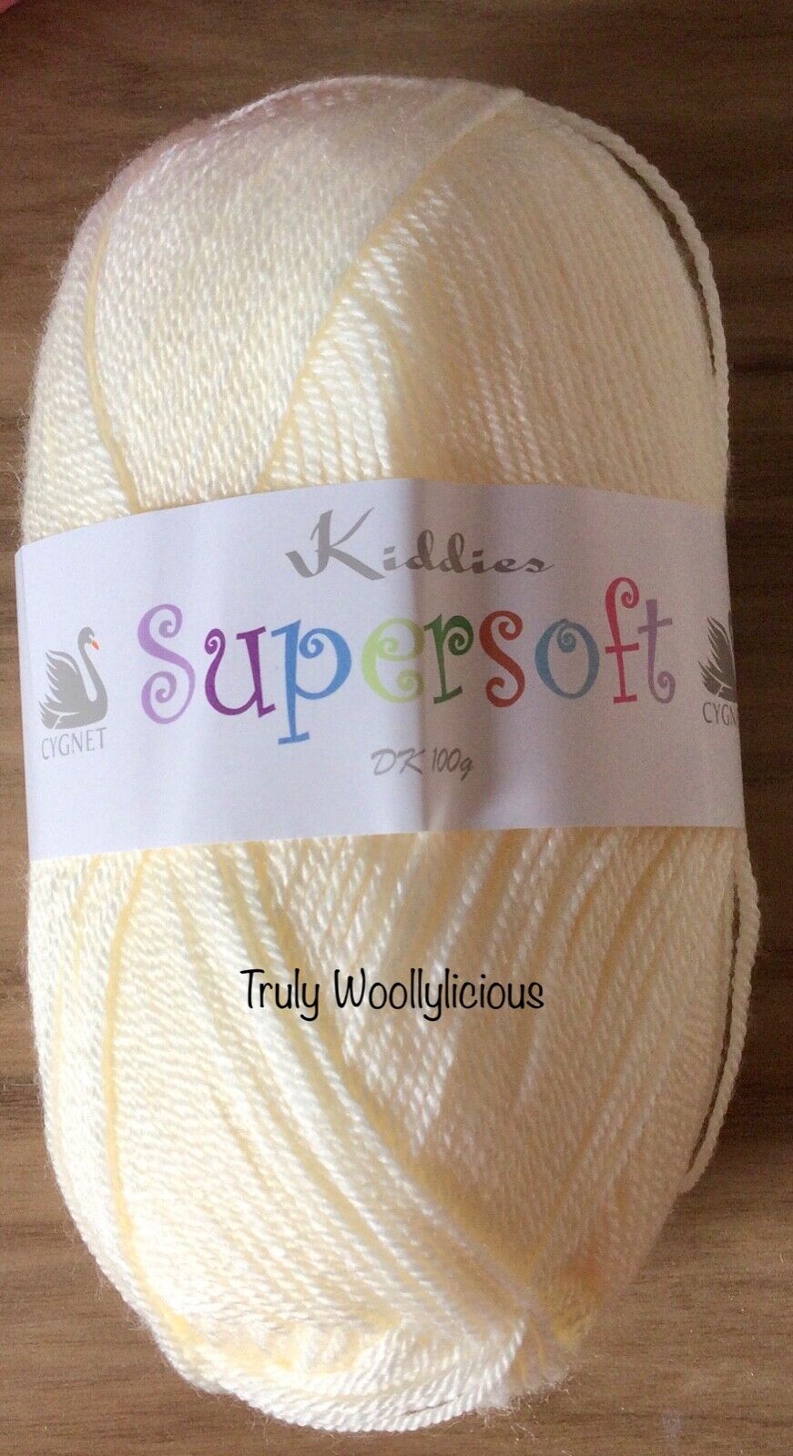 Cygnet Kiddies Supersoft Baby DK 100g Acrylic Wool, Soft DK Double Knitting Wool