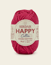 Load image into Gallery viewer, Sirdar Happy Cotton DK Wool / Yarn - 20g - Knitting, Crochet, Amigurami
