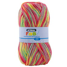 Load image into Gallery viewer, Patons Fab DK acrylic wool/yarn - Clown (2344)
