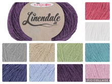 Load image into Gallery viewer, King Cole Linendale DK Wool Yarn Cotton Viscose Linen Blend 50g
