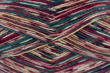 Load image into Gallery viewer, King Cole Zig Zag 4 Ply Knitting Sock Yarn Wool 100g Ball incl Christmas
