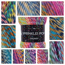 Load image into Gallery viewer, Cygnet Sprinkles Pop Chunky Yarn Premium Acrylic Knitting Crochet Wool  - 100g
