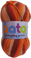 Cygnet Pato Everyday Prints DK 100g Soft Acrylic Knitting Crochet Yarn Hopscotch