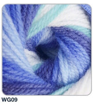 Load image into Gallery viewer, Wendy GIGGLES DK Acrylic Multicolour Multi-tonal Baby Knitting Yarn 100g
