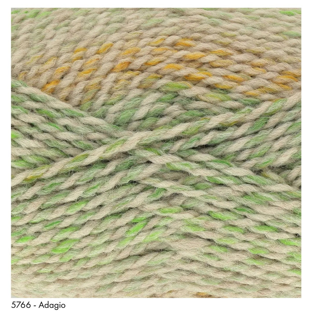 King Cole Crescendo Aran Knitting Yarn 100g Ball For Knitting & Crochet 8 shades