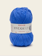 Snuggly DK Double Knitting Yarn Wool Soldier Blue 50g