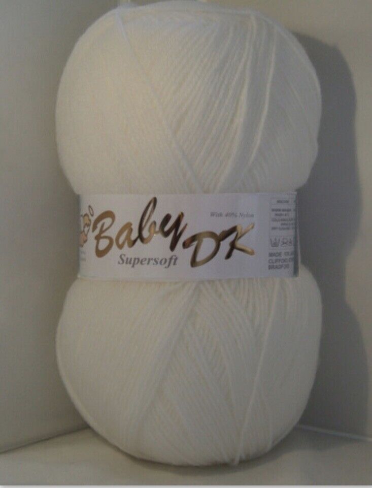 Jarol Baby Supersoft DK Polyamde Acrylic Mix Soft Knitting Wool Yarn 100g