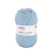 Katia DK Wool Yarn 50g - Light Sky Blue (15) - 70% Acrylic, 30% Wool