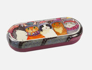 Glasses Spectacles Case Cats in Hats by Emma Ball