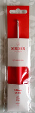 Load image into Gallery viewer, Crochet Hook - Sirdar 17cm (6.7 in) Soft Handle  - Single - Aluminium - 2-10mm
