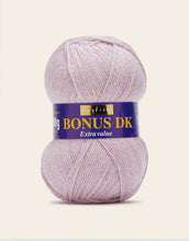 Load image into Gallery viewer, Sirdar Hayfield Bonus DK Kntting/Crochet Wool/Yarn Pack 5 x 100g Mauve Marl
