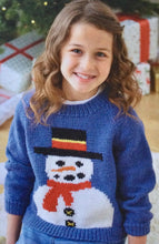 Load image into Gallery viewer, King Cole Knitting Pattern Book - Family Christmas Knits 1 - by Jenny Watson
