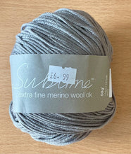 Load image into Gallery viewer, Sublime Extra Fine Merino Wool DK ~ 50g - Shade 0483 Dye 59382 - Grey - #574
