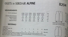 Load image into Gallery viewer, Sirdar Knitting Pattern 8204 - Gilets in Sirdar Alpine - 24-46 ins
