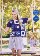 Load image into Gallery viewer, Hayfield DK Crochet pattern 8145 - Ladies’ Tops. Includes larger sizes - S-XL
