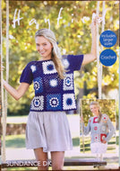 Hayfield DK Crochet pattern 8145 - Ladies’ Tops. Includes larger sizes - S-XL