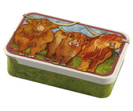 Emma Ball - Pocket Tin - Highland Cow