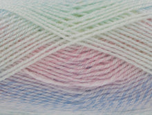 Load image into Gallery viewer, King Cole Melody DK 100g Acrylic Multi-Coloured Self Striping Baby wool / yarn 
