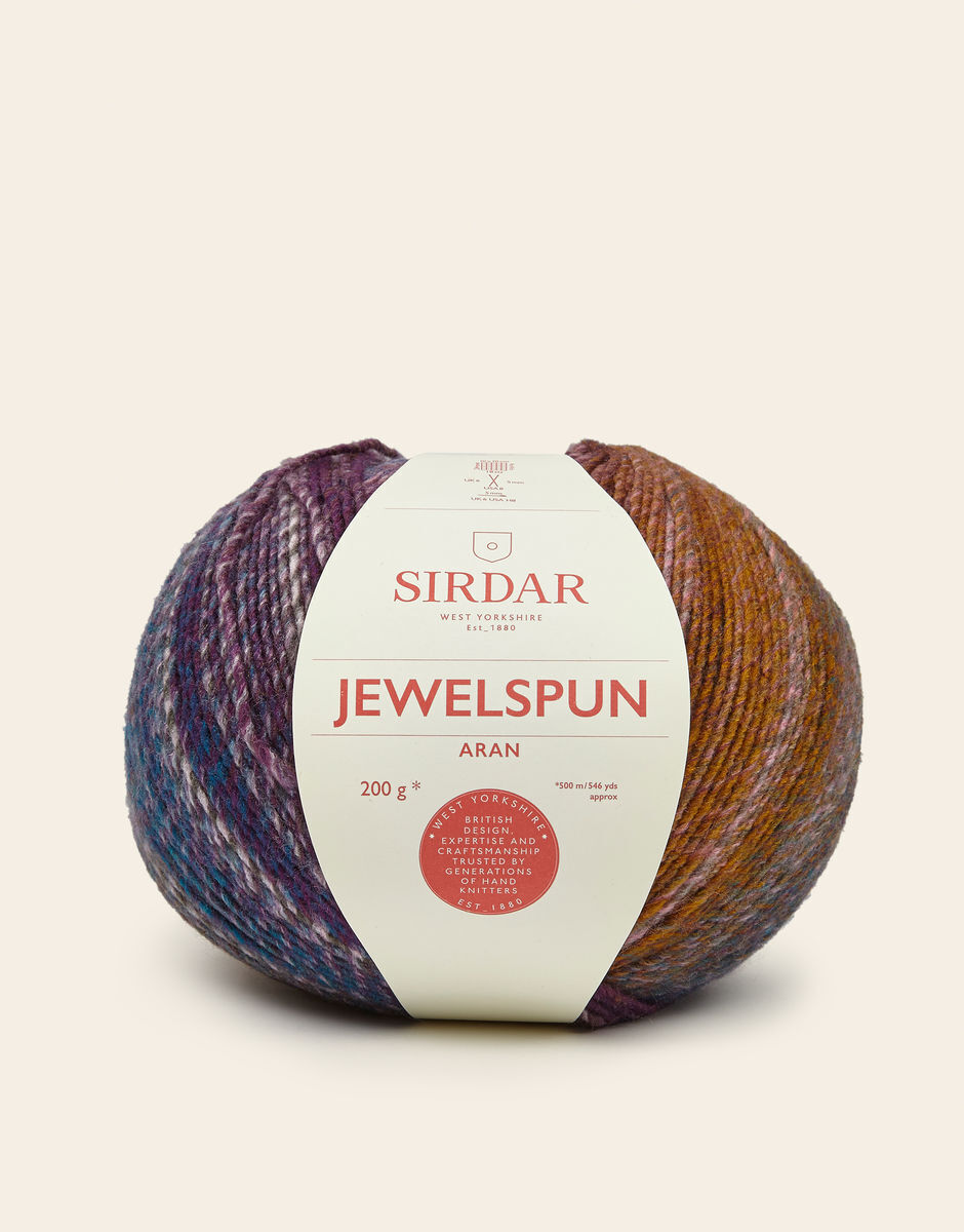 Sirdar Jewelspun Aran 200g Knitting Wool Yarn - 839 Northern Lights