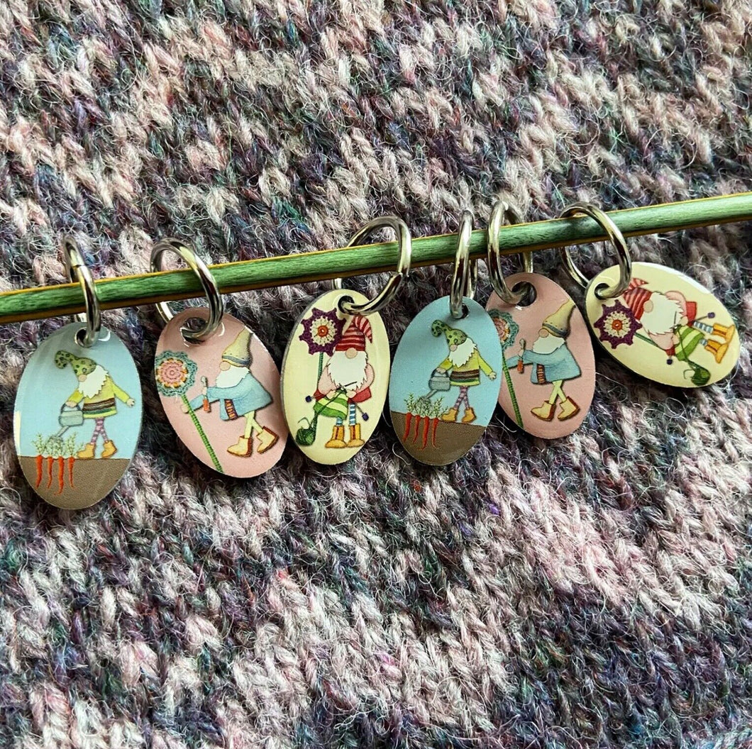 Emma Ball - Stitch Markers (Set of 6) - Crafting Gnomes