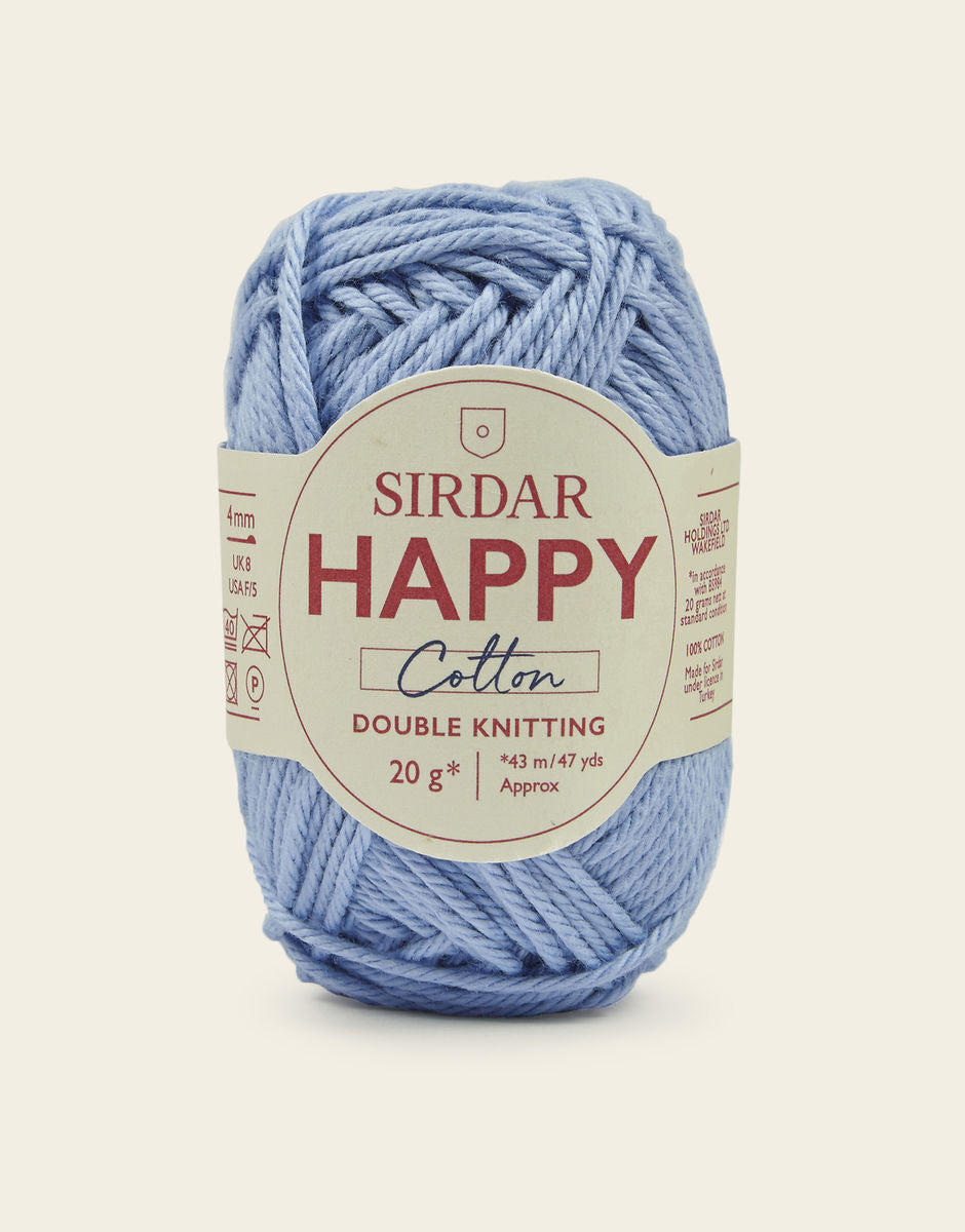 Sirdar Happy Cotton DK Wool / Yarn - 20g - Knitting, Crochet, Amigurami