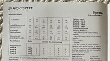 Load image into Gallery viewer, James C Brett DK knitting pattern JB896 Childs Sweater in Happiness DK 18-26 ins
