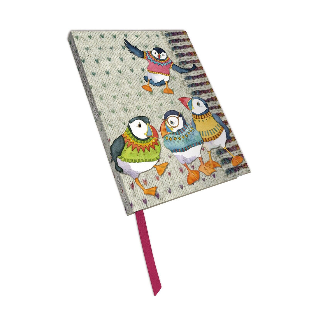 Emma Ball Woolly Puffins Yearly Planner Perpetual Diary Christmas Gift Present