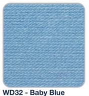 Wendy Supreme DK Knitting Crochet Yarn Wool Pack -5x100g Balls WD32 Baby Blue