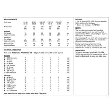 Load image into Gallery viewer, King Cole DK Knitting Pattern 6181 Sweater &amp; Cardigan 32-50 ins
