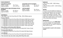 Load image into Gallery viewer, King Cole DK knitting pattern 6062 - Blankets

