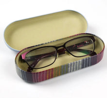 Load image into Gallery viewer, Emma Ball Glasses Case/Storage Tin - Hooks &amp; Needles Design
