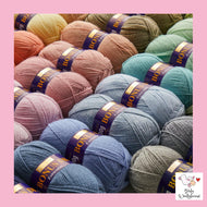 Sirdar Hayfield Bonus DK Kntting/Crochet Wool/Yarn 100g Value Acrylic (2 of 2)