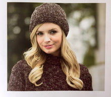 Load image into Gallery viewer, James C Brett super chunky knitting pattern JB332 Ladies Sweater &amp; Hat 28-46 ins
