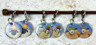 Emma Ball - Crochet Stitch Markers (Set of 6) - Happy Sheep