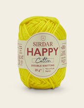 Load image into Gallery viewer, Sirdar Happy Cotton DK Wool / Yarn - 20g - Knitting, Crochet, Amigurami
