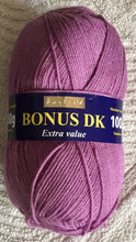 Load image into Gallery viewer, Sirdar Hayfield Bonus DK Kntting/Crochet Wool/Yarn 100g Value Acrylic (1 of 2)
