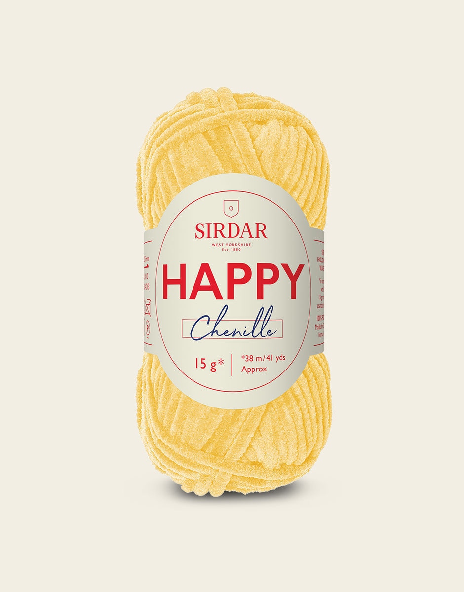 SIRDAR HAPPY CHENILLE AMIGURUMI YARN-15g