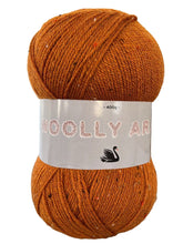 Load image into Gallery viewer, Cygnet Woolly Aran 80% Acrylic / 15% Wool/5% Viscose Knitting Crochet Yarn 400g
