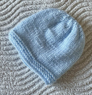 Baby  Hat - Beanie Hat - Newborn Hand Knitted