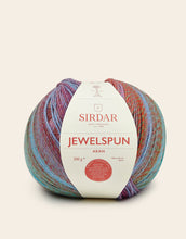 Load image into Gallery viewer, Sirdar Jewelspun Aran 200g Multicoloured Knitting Wool Yarn - 844 Glacier
