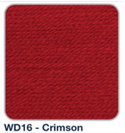 Wendy Supreme DK Knitting Crochet Yarn Wool Pack -5x100g Balls WD16 Crimson